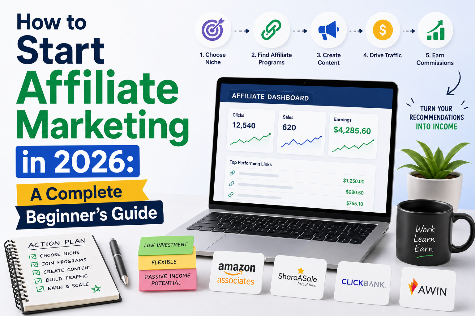 How to Start Affiliate Marketing in 2026: A Complete Beginner's Guide